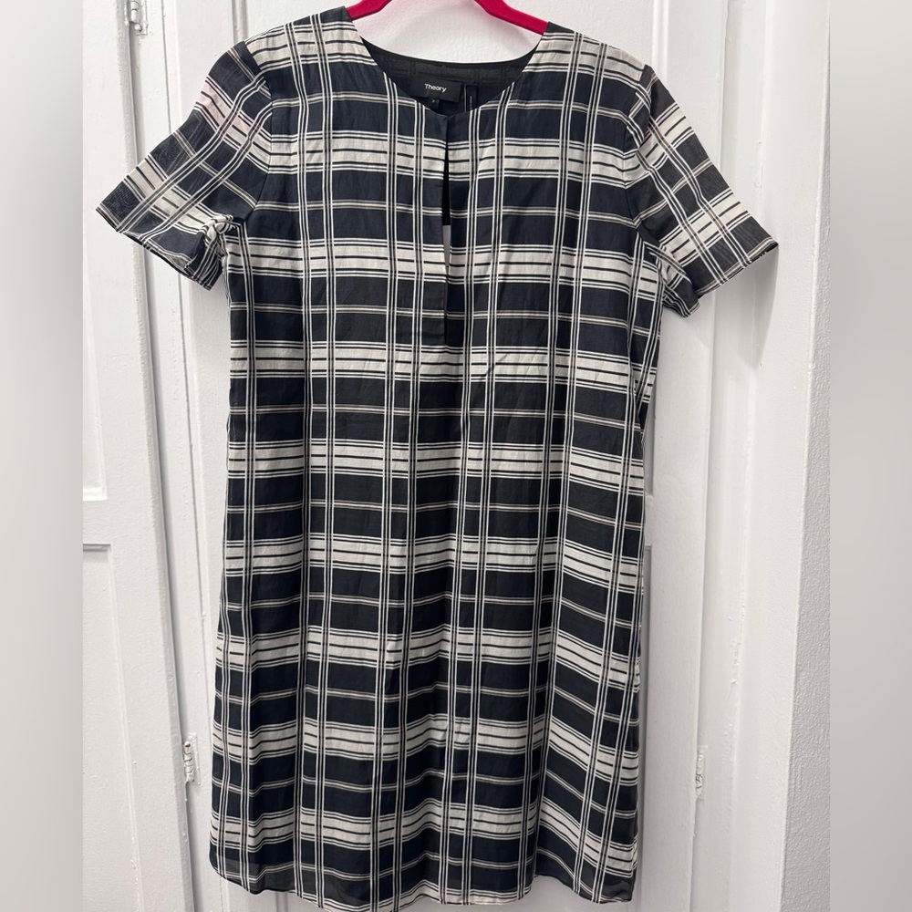 Theory Plaid Dress